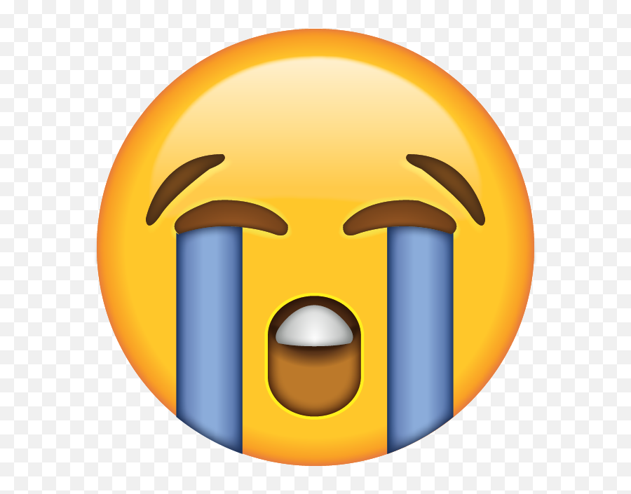 Crying Emoji - Crying Emoji Transparent Background,Laughing Crying Emoji