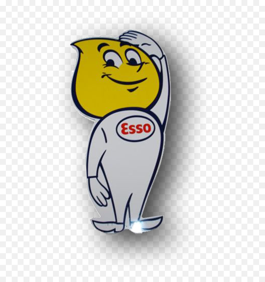 Esso Boy - Esso Girl Emoji,Metal Emoticon