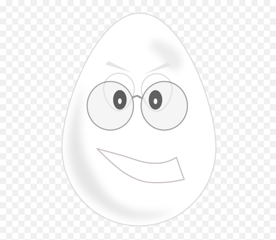 Egg Wear Glasses Clipart I2clipart - Royalty Free Public Ovo De Oculos Emoji,Egg Emoticon