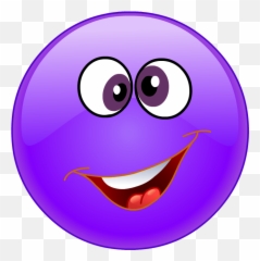 Collection Of Jewels Clipart - Purple Emoji Face,Jewel Emoji