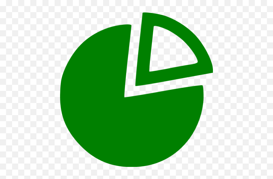 Green Pie Icon - Free Green Chart Icons Pie Chart Icon Blue Emoji,Pie Emoticon