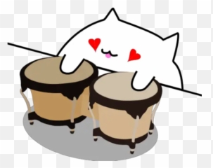 Bongo Cat Stickers For Whatsapp - Bongo Cat Studio Emoji,Bongo Cat Emoji