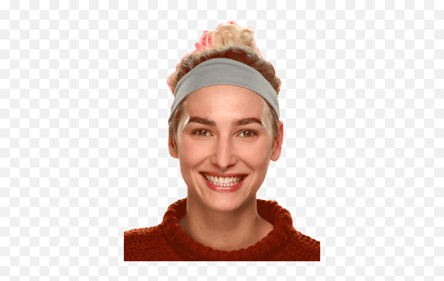 Smiling Happy Gif - Smiling Happy Bushybrows Discover U0026 Share Gifs Headpiece Emoji,Beaming Emoji