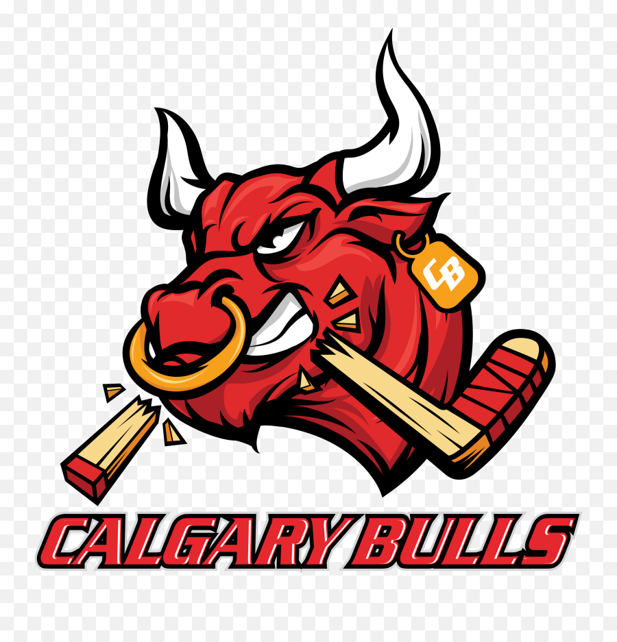 Bull Hockey Logo Transparent Png - Calgary Bulls Spring Hockey Emoji,Chicago Bulls Emoji