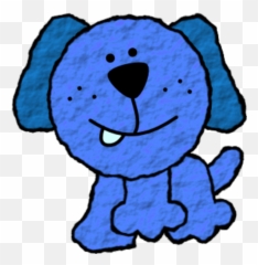 Library Of Blue Dog Graphic Free Library Png Files - Blue Dog Clipart Emoji,Toung Emoji