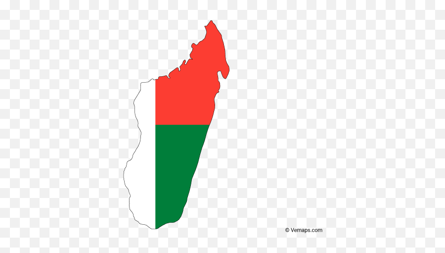 Flag Map Of Madagascar In 2020 Map Of Madagascar Map - Madagascar Outline And Flag Emoji,Chilean Flag Emoji