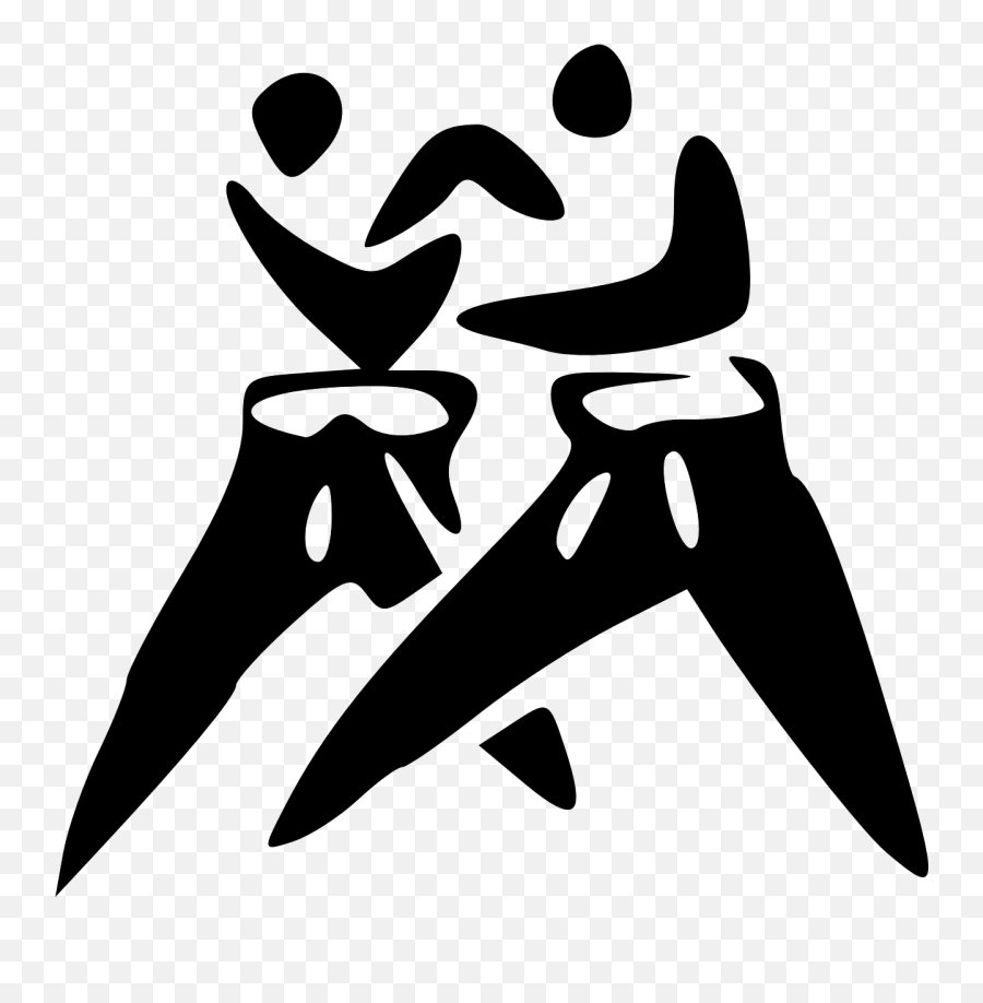 Martial Arts Judo Men Sports - Clip Art Of Judo Emoji,Emoji Karate Kid