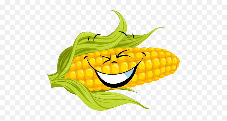 Corn Sp Emoji Stickers - Cartoon Corn On The Cob,Nacho Emoji
