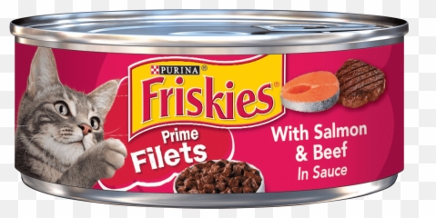 24 Pack Friskies Gravy Wet Cat Food Prime Filets Chicken u0026 Tuna Dinner 55 oz Cans - Emoji