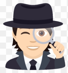 Detective Joypixels Gif - Detective Joypixels Investigator Discover U0026 Share Gifs Raising Hand Gif Clipart Emoji,Emoji With Binoculars