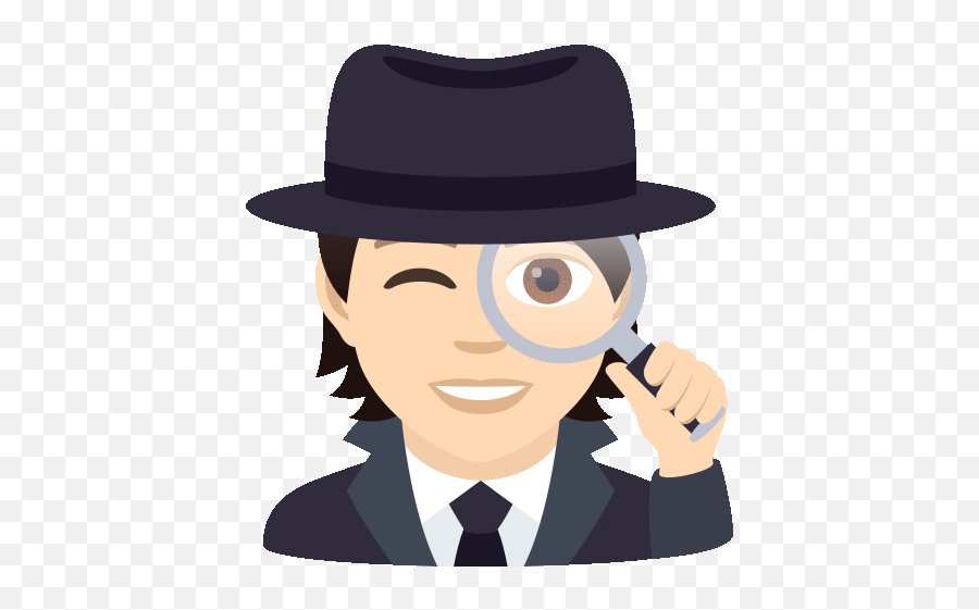Detective Joypixels Gif - Detective Joypixels Investigator Discover U0026 Share Gifs Raising Hand Gif Clipart Emoji,Emoji With Binoculars