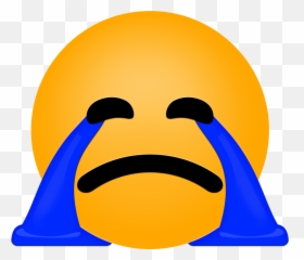 Emojis - Smiley Emoji,Blue Sad Face Emoji