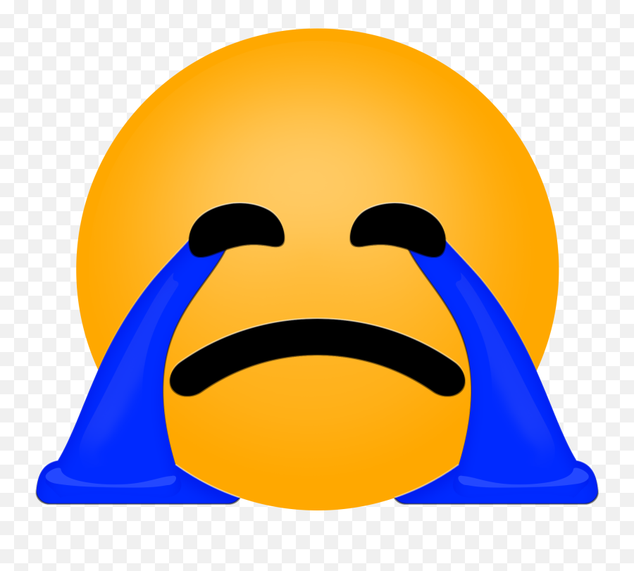 Emojis - Smiley Emoji,Blue Sad Face Emoji