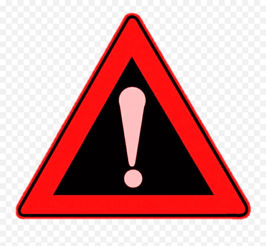Warning Warningsign Sticker By Lillianmetott8 - Dot Emoji,Warning Emoji