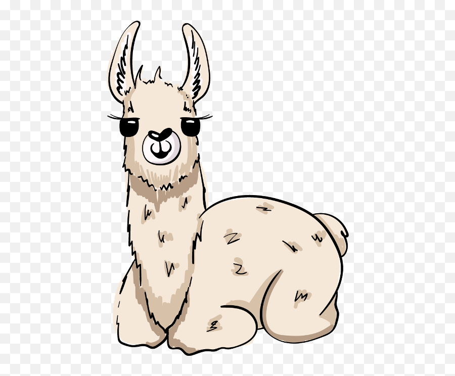 Llama Clipart - Llama Clipart Emoji,Llama Emoji