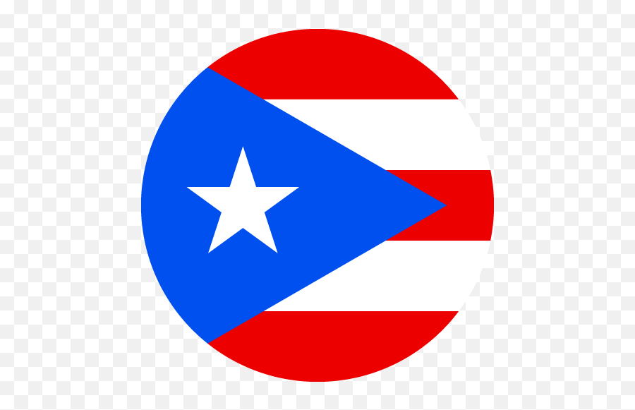 Vector Flag Of Puerto Rico - Puerto Rico Flag Logo Png Puerto Rico Flag Large Emoji,Venezuela Flag Emoji