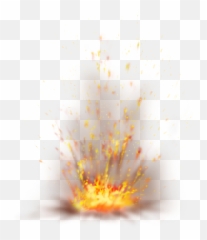 Download Fire Smoke Transparent Background Hq Png - Gun Spark Emoji