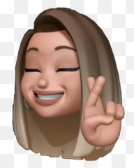 memoji animoji apple Sticker by II IT - Animoji Brown Skin Girl
