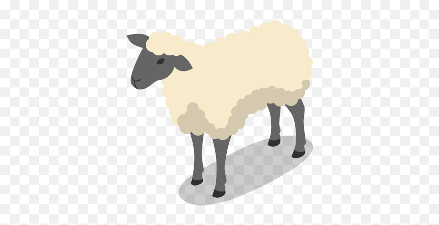 Sheep Icon At Getdrawings - Sheep Farm Animals Clip Art Emoji,Sheep Emoji