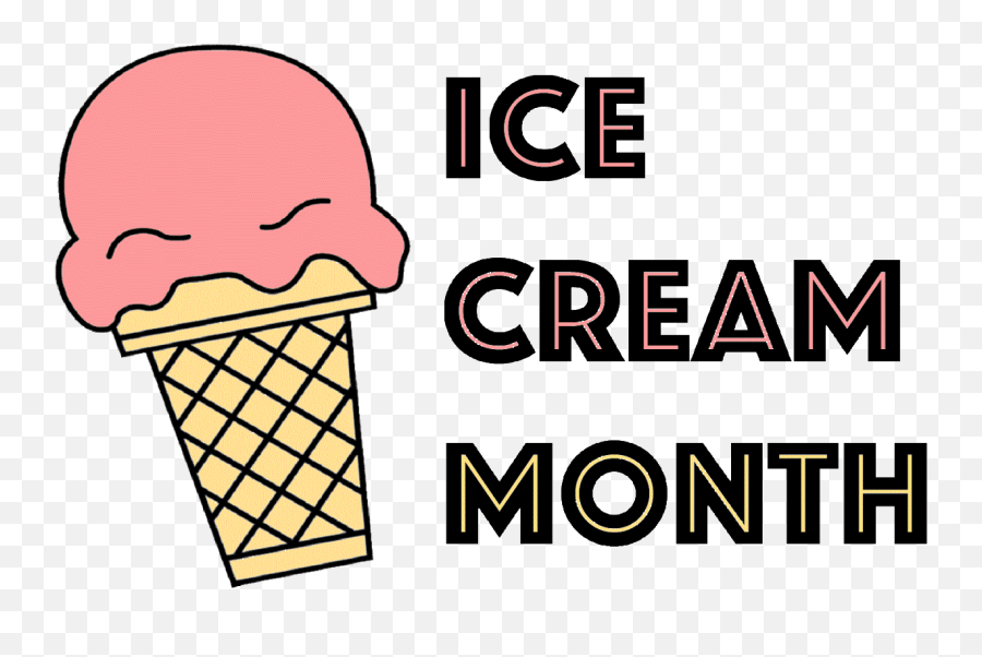 July Clipart Ice Cream July Ice Cream - Gelato Emoji,Ice Cream And Sun Emoji