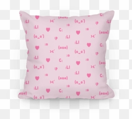 Download Emoji Pink Pattern Pillow - Cushion