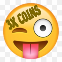 Triple Coins Pass - Smiley Emoji,Coins Emoji