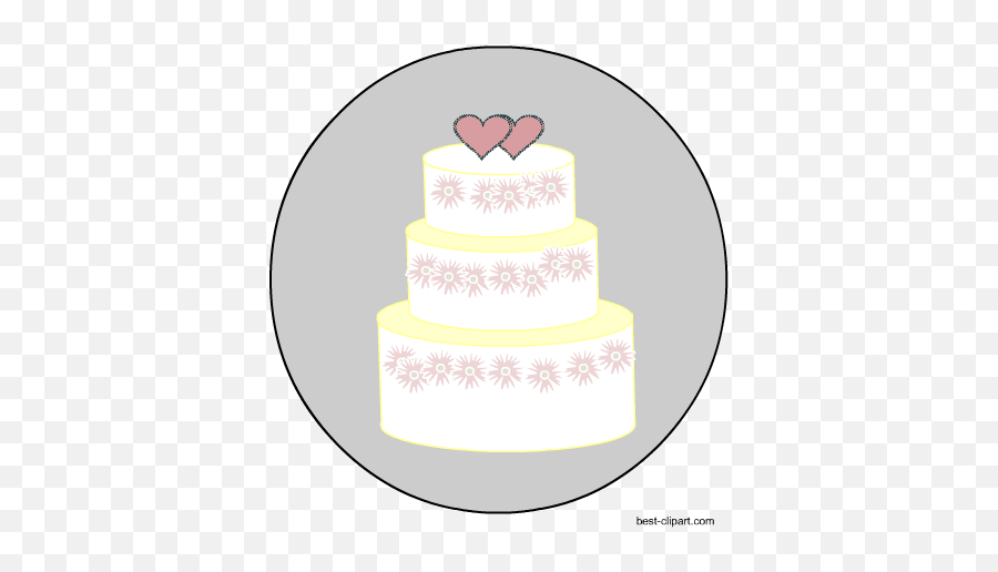 Free Cake And Cupcake Clip Art - Wedding Cake Emoji,Cute Emoji Cakes
