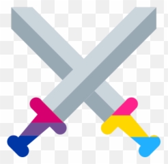 Triple A Single I Made Some Crosses Sword Solidarity - Icon Emoji,Sword Emoji