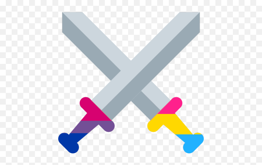 Triple A Single I Made Some Crosses Sword Solidarity - Icon Emoji,Sword Emoji