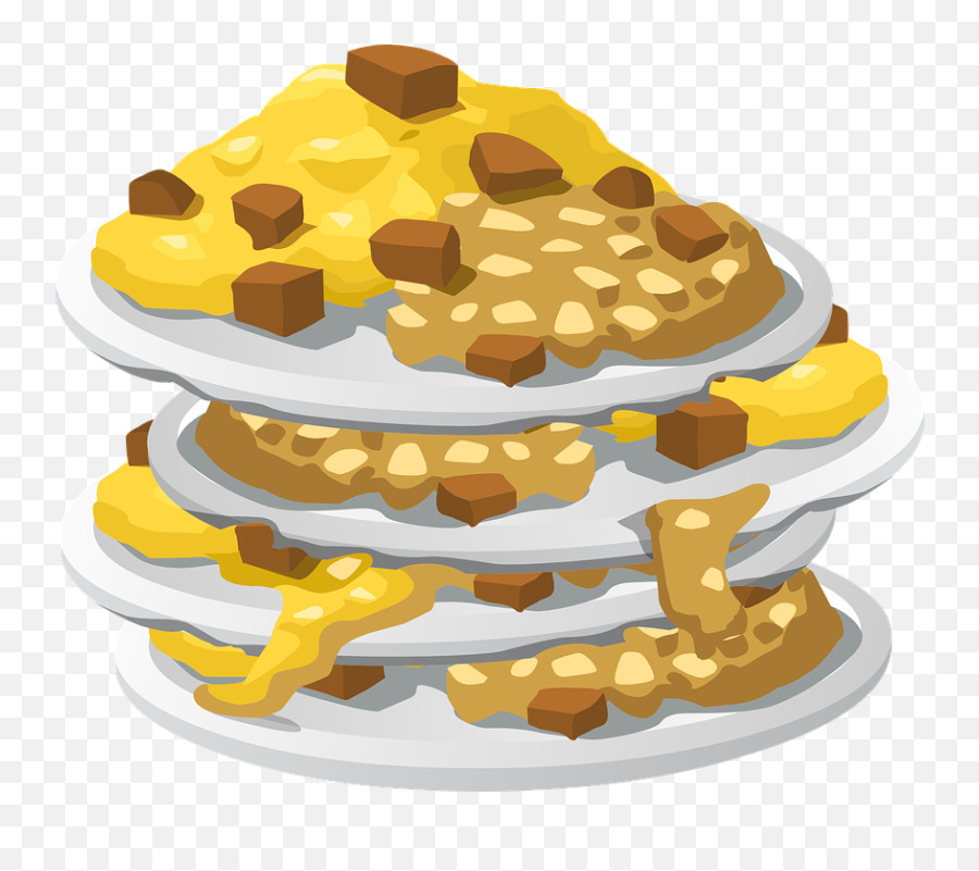 Plates Dish Stack - Leftover Foods Clipart Emoji,Stack Of Books Emoji