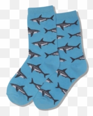 Kids White Crew Socks - Sock Emoji,Puffin Emoji