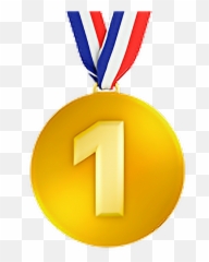 First Place Medal Emoji First Emoji Emoticon - Medal Emoji,First Emoji