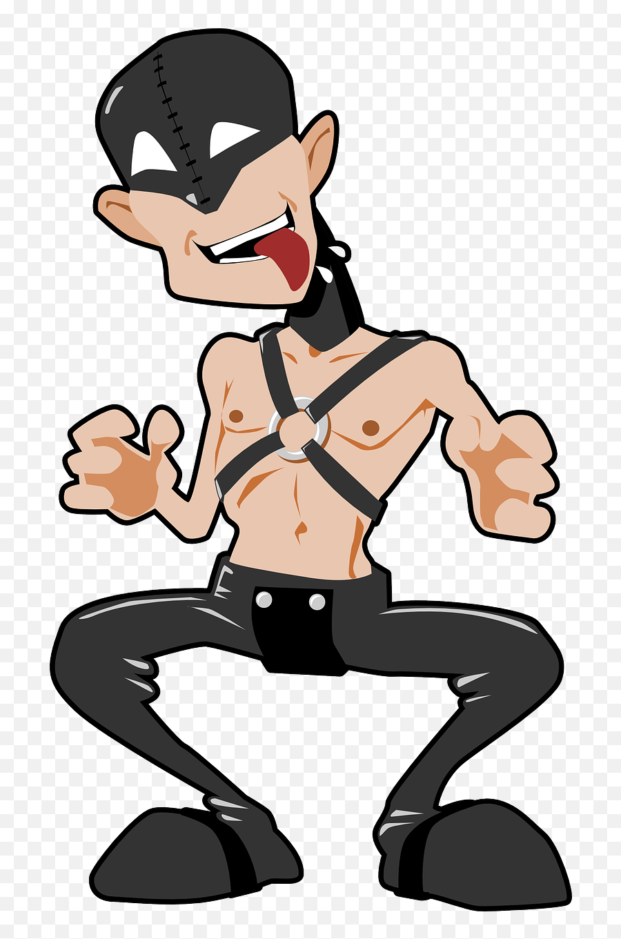 Fetish Boy Latex Mask - Transparent Png Porn Bdsm Emoji,Leather Jacket Emoji