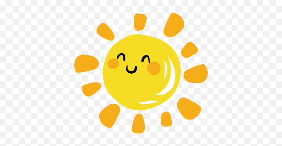 Cartoon Sun Smiley Png Download - Transparent Background Sun Cartoon Png Emoji,Sun Light Up Emoji