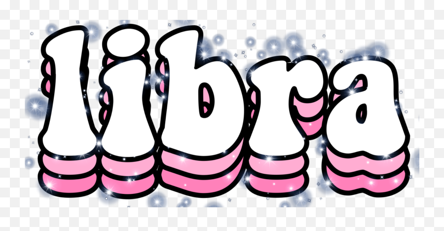 Libra Zodiac Zodiacsign Sparkling Pink - Clip Art Emoji,Emoji Libra