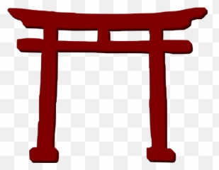Torii - Japanese Shrine Clipart Emoji,Army Emoticon
