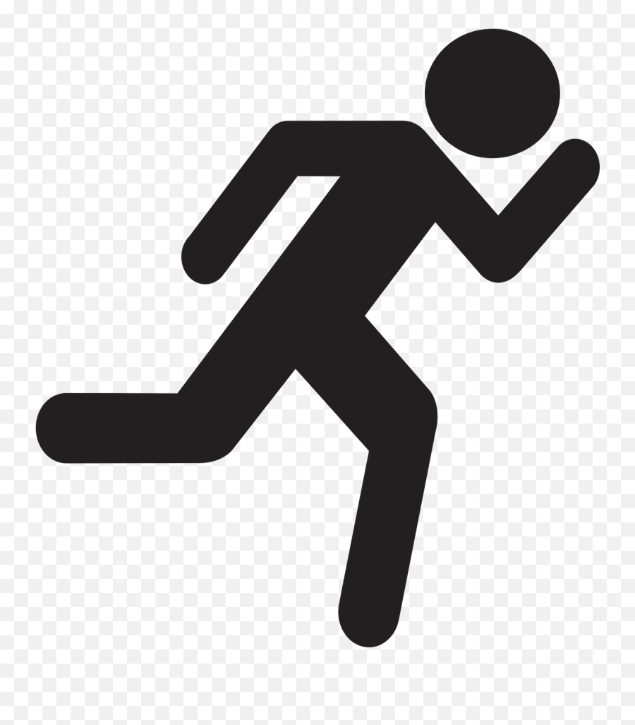 Runner Stickman - Running Stick Man Png Emoji,Guy Running Emoji