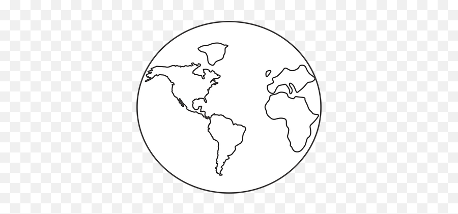 500 Free Earth U0026 Globe Vectors - Pixabay White Transparent Globe Clipart Emoji,Earth Emoji