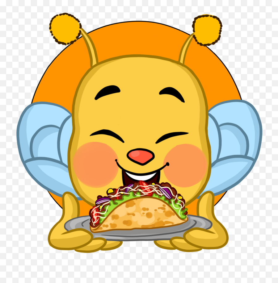Taco Bee Bottle Opener - Clip Art Emoji,Sloth Emoji