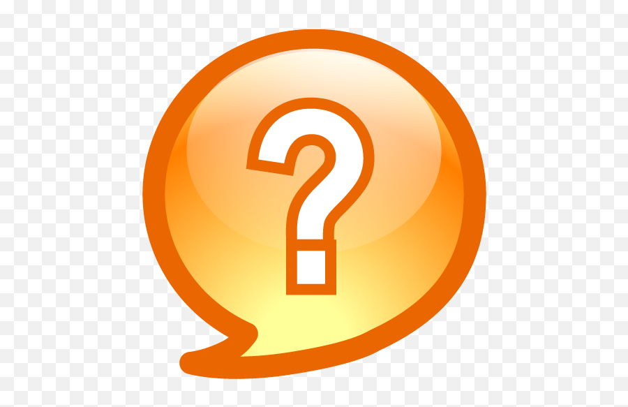 Bullet Question Icon - Blogger Icons Softiconscom Orange Question Mark Transparent Background Emoji,Bullet Emoticon