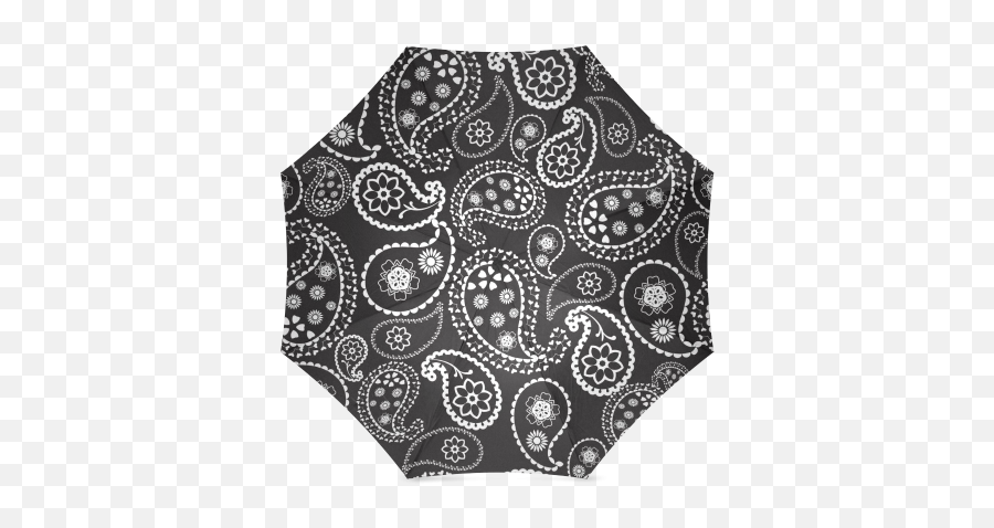 Us 2999 Interestprint Stylish Paisley Flower Pattern Foldable Rain Umbrella - Umbrella Emoji,Emoji Bandana