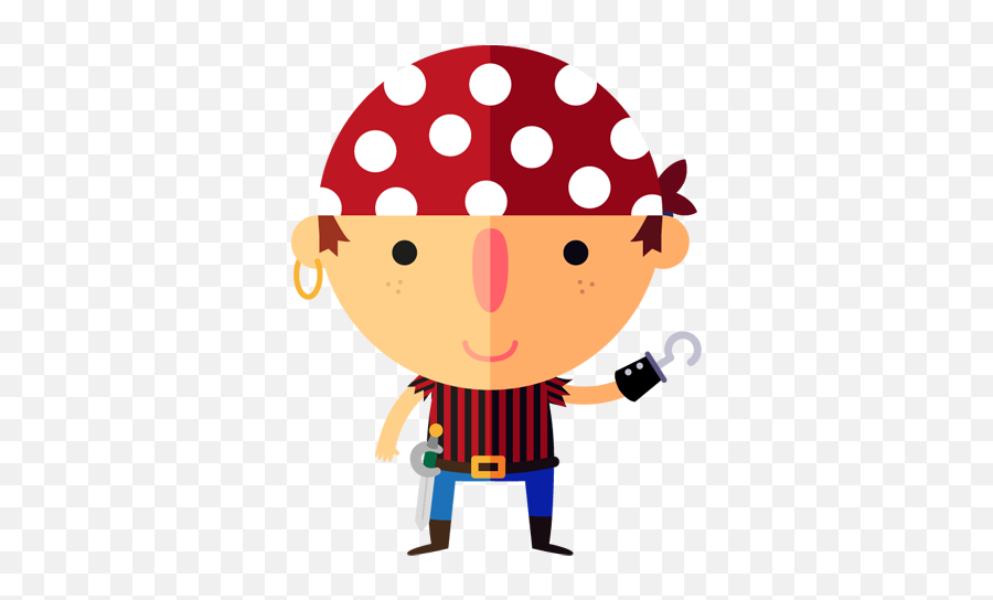 Pirate Boy Kids Sticker - Infantil Imagen De Pirata Emoji,Pirate Emoji Text