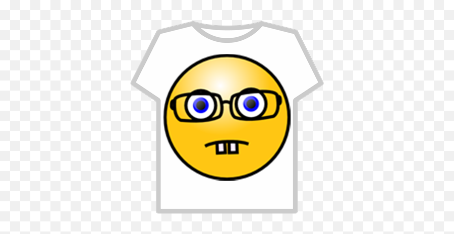 Face With Glasses - Roblox Smiley Face Clip Art Emoji,Wut Emoticon