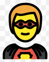 Emoji - Superhero,Male Shrug Emoji