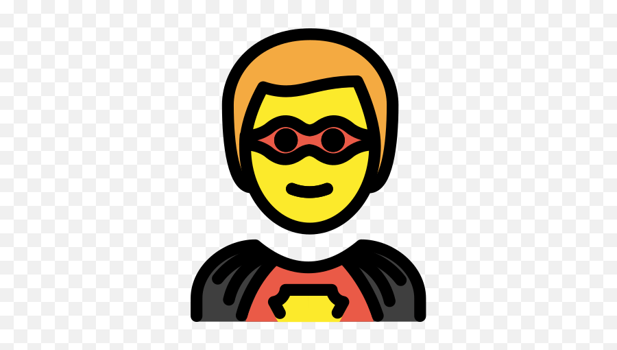 Emoji - Superhero,Male Shrug Emoji