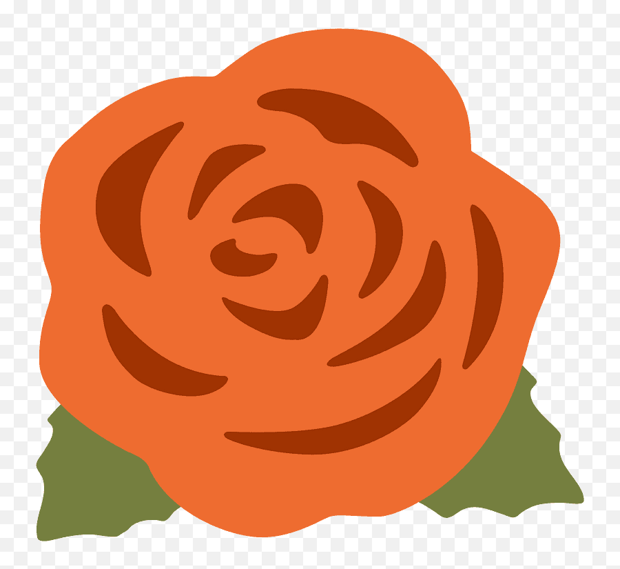 Rose Emoji Clipart - Android Rose Emoji Png,Wilted Rose Emoji
