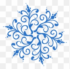 Snowflake Clipart Background - Motif Png Download Full Portable Network Graphics Emoji