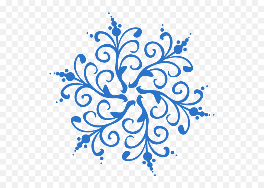 Snowflake Clipart Background - Motif Png Download Full Portable Network Graphics Emoji,Snow Flake Emoji