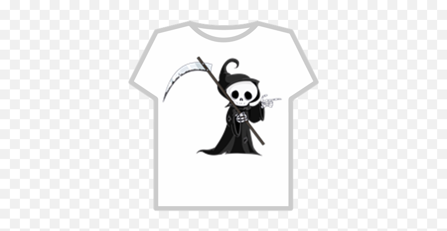 Roblox Grim Reaper Shirt - T Shirt Roblox Girl Aesthetic Emoji,Grim Reaper Emoji