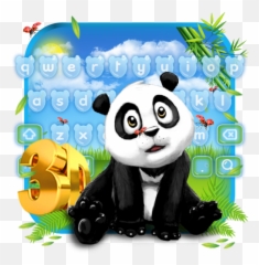Joyful Cute Panda Keyboard - Happy Emoji,Panda Emoji Keyboard
